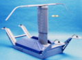 new pantograph base design - streamlined blue base